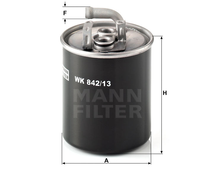 WK 842/13 fuel filter in-line