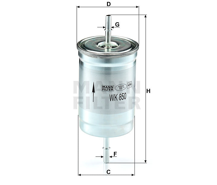 WK 850 fuel filter