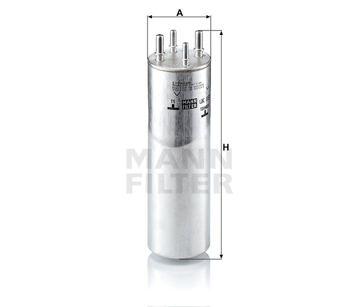 WK 857/1 fuel filter in-line