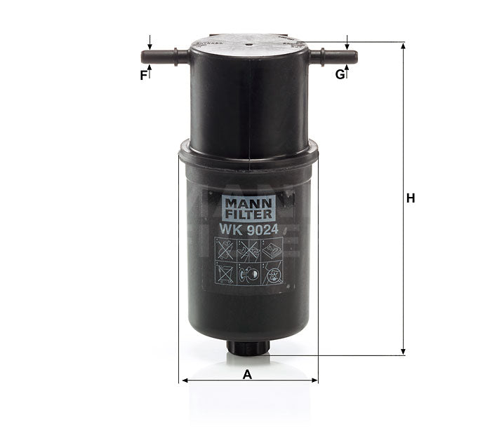 WK 9024 fuel filter