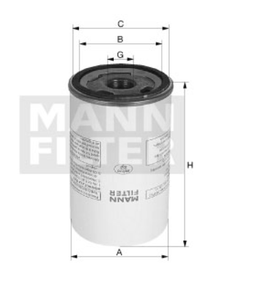WK 9058 fuel filter