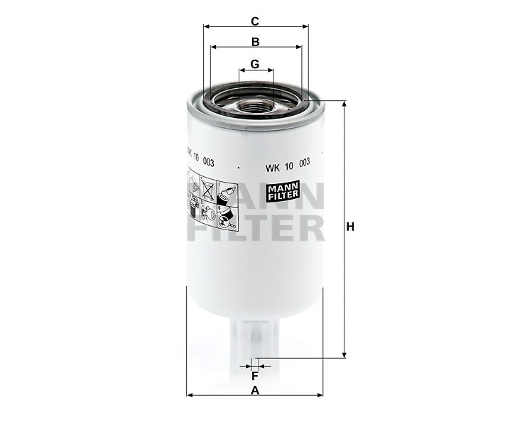 WP 10 003 oil filter