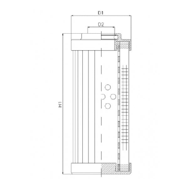 WT1694 hydraulic filter element