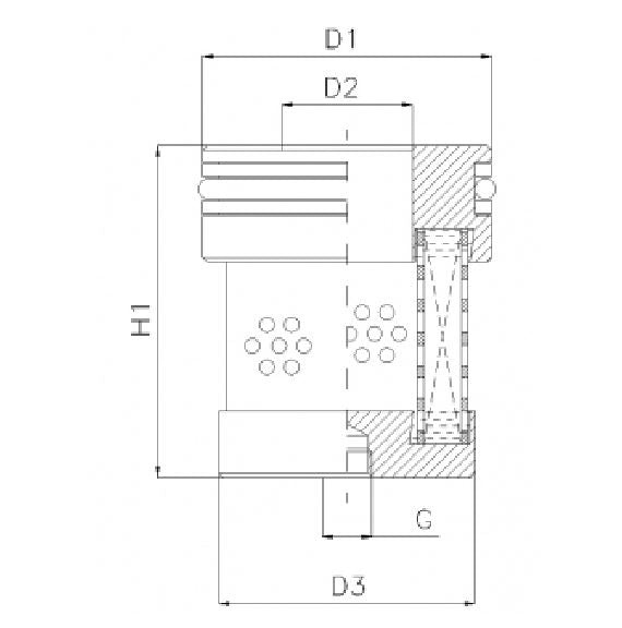WT1818 hydraulic filter element