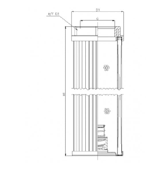 WT2060 Hydraulic suction filter element