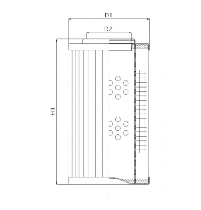 XD100T300A hydraulic filter element