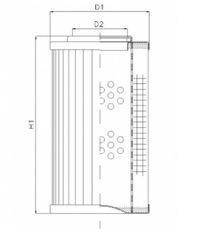 XD160G10A/ESD hydraulic filter element