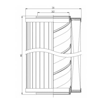 XR040G03V0 hydraulic filter element