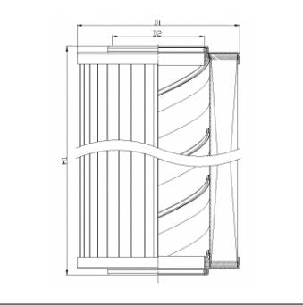 XR040G10B0/ESD hydraulic filter element