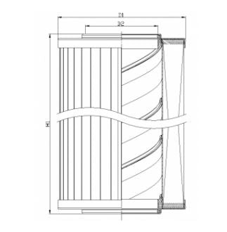 XR040T40V0 hydraulic filter element