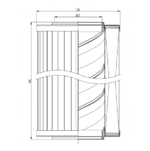 XR160G03V0 hydraulic filter element