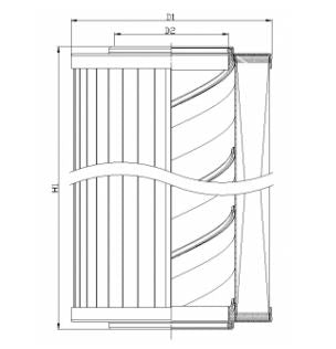 XR160GW06B0 hydraulic filter element