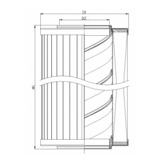 XR250C10B0 hydraulic filter element