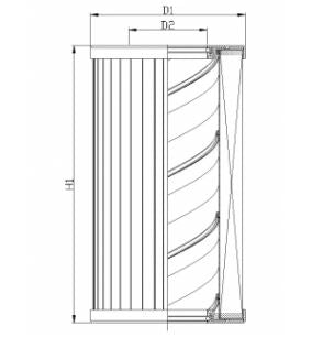 XR400G10V0 hydraulic filter element