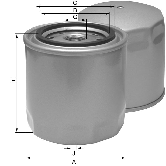 ZP3159FMB fuel filter spin-on