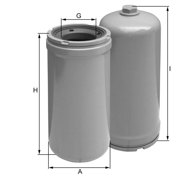 ZP3377 hydraulic filter spin-on