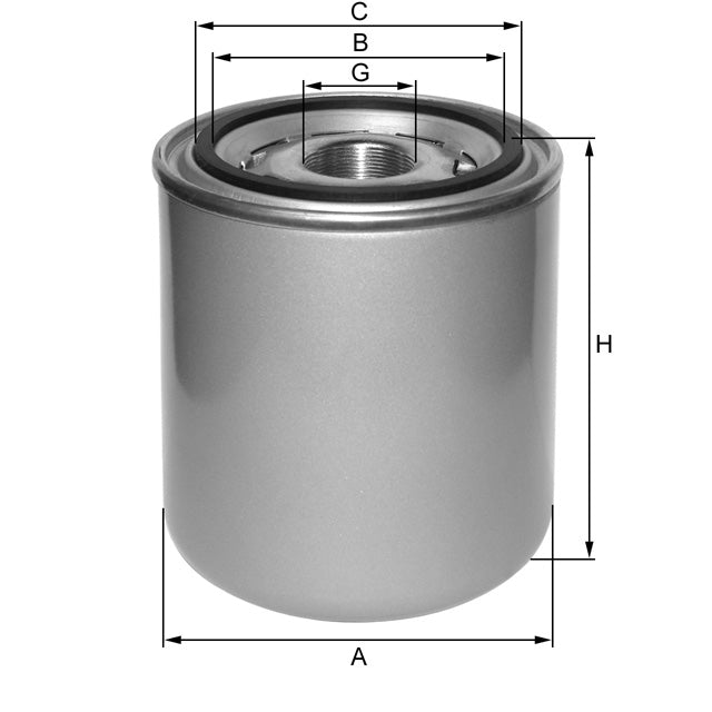 ZP3910 air dryer box spin-on