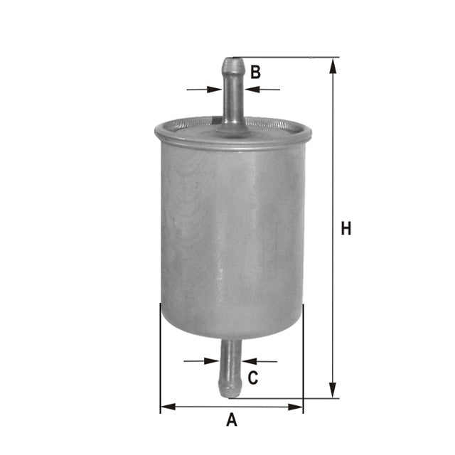 ZP8000FM fuel filter in-line