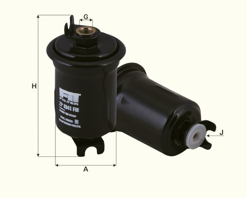 ZP8041FM fuel filter in-line