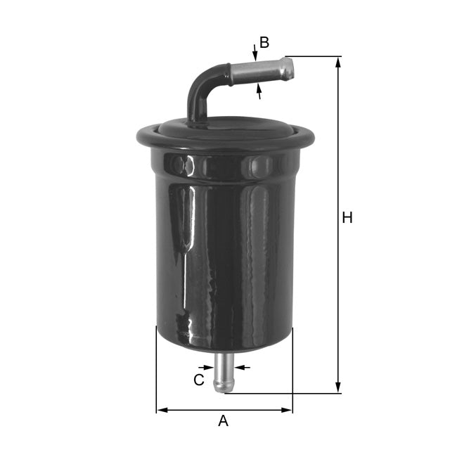 ZP8042FM fuel filter in-line