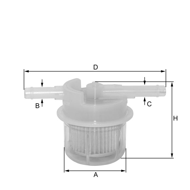 ZP8060FP fuel filter in-line