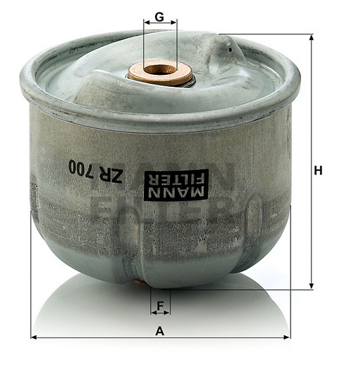 ZR 700 x oil filter element (for centrifuge)
