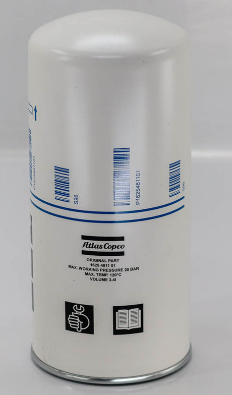 1625481151 AtlasCopco air/oil separator spin-on