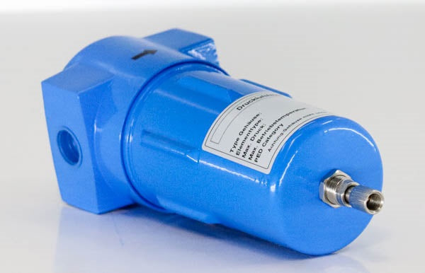 163848/SF compressed air filter G 1/2", PN16, 0.01µm, 57 m³/h