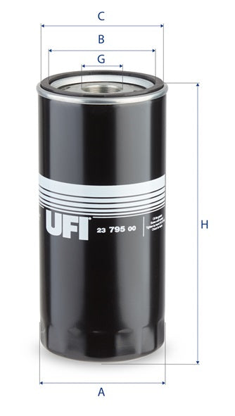 23.795.00 oil filter spin-on