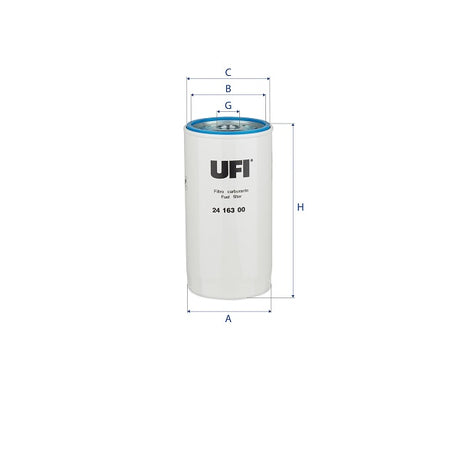 24.163.00 fuel filter spin-on