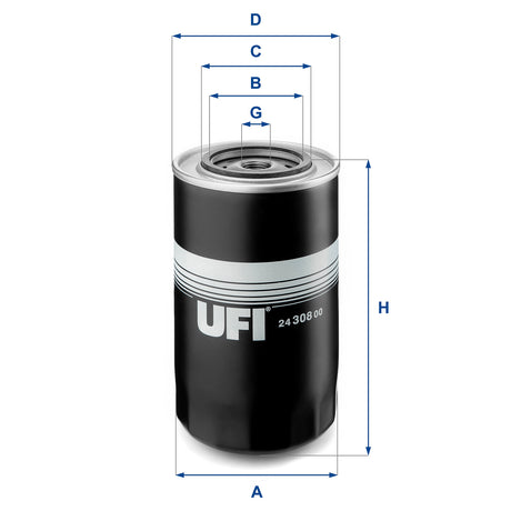 24.308.00 fuel filter spin-on