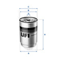 24.371.00 fuel filter element