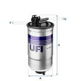 24.391.00 fuel filter in-line