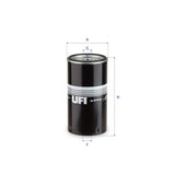 24.474.00 fuel filter spin-on