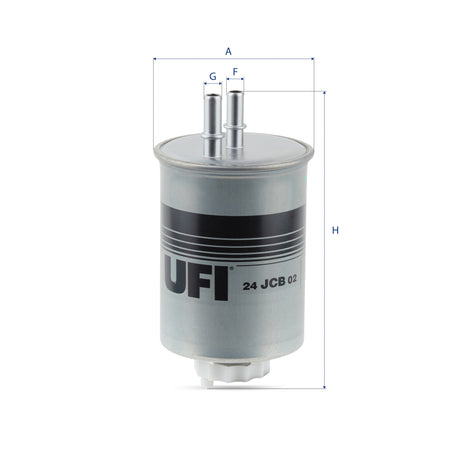24.JCB.02 fuel filter in-line
