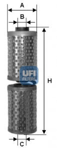 25.526.00 oil filter element
