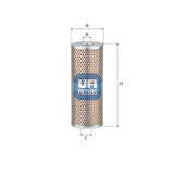 25.708.00 oil filter element