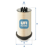 26.001.00 fuel filter element