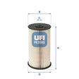 26.007.00 fuel filter element