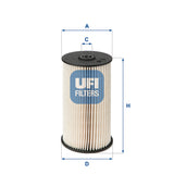 26.007.00 fuel filter element