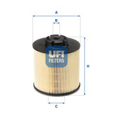 26.017.00 fuel filter element