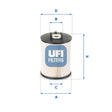 26.081.00 fuel filter element