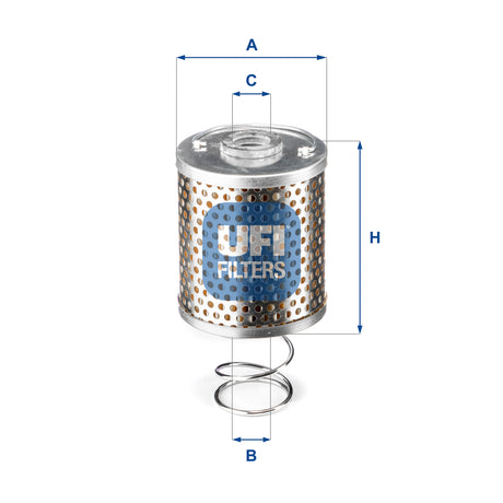 26.617.00 fuel filter element