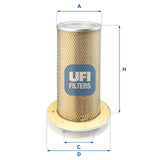 27.034.00 air filter element