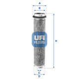 27.165.00 air filter element