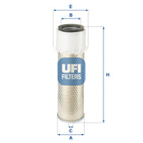 27.334.00 air filter element