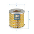 27.536.00 air filter element