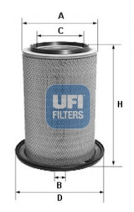 27.538.00 air filter element