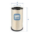 27.695.00 air filter element