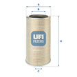 27.966.00 air filter element